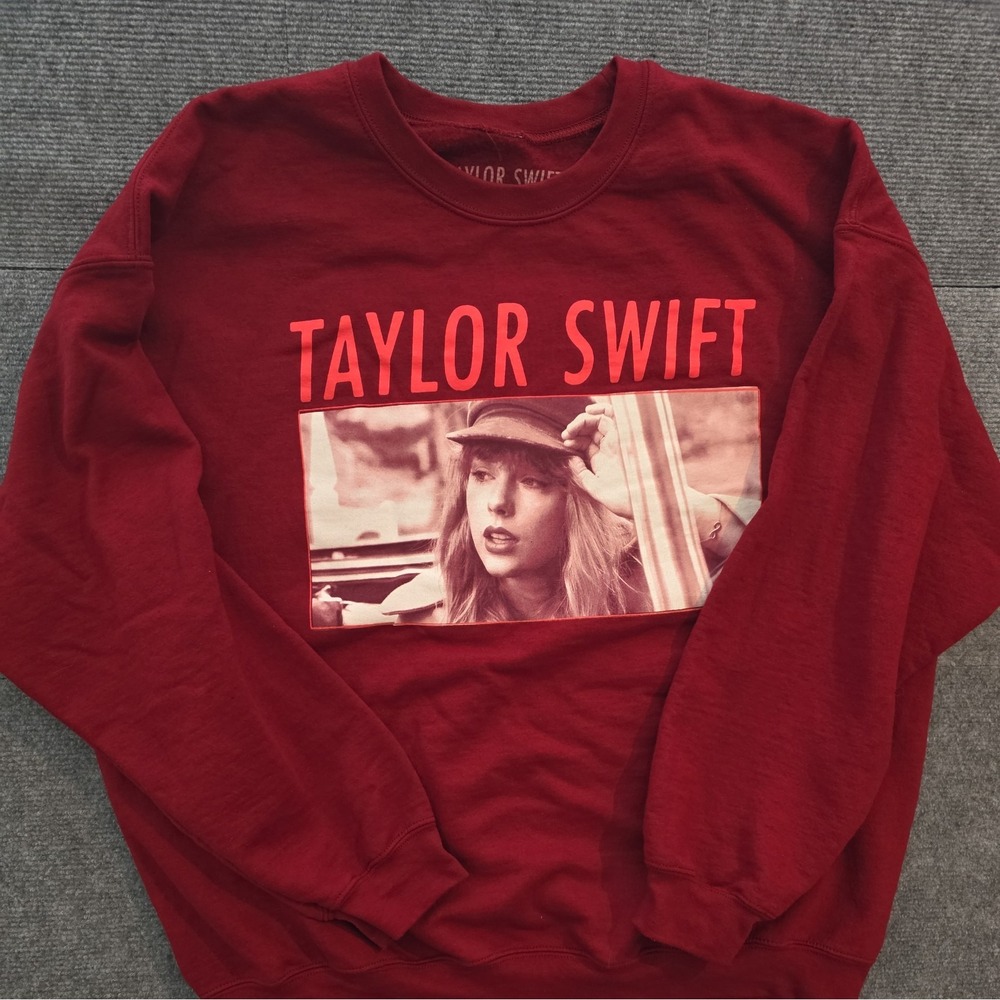 Taylor Swift - Red Era - Come Back Be Here - Crewneck Sweatshirt Size XXL